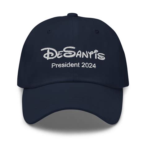 Ron DeSantis Uses Disney Font For 2024 Campaign Hats - MickeyBlog.com