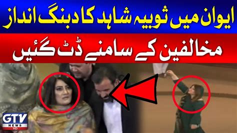 Sobia Shahid Dabang Style KPK Assembly Fight Breaking News YouTube