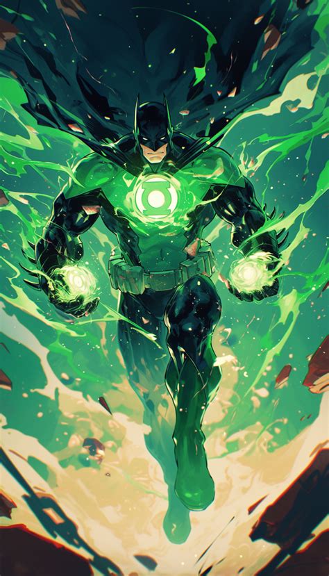 Batman the Green Lantern by artificialfox00 on DeviantArt