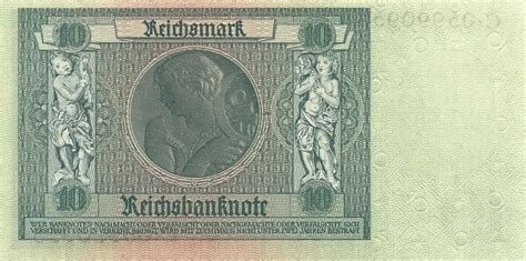 10 Reichsmark January 22, 1929 (1945) - Germany - BanknoteDB.com