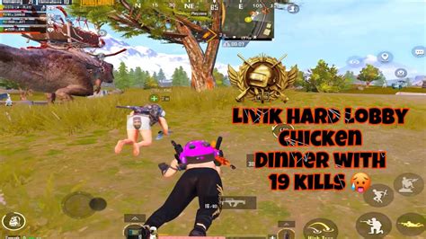 Livik Hard Lobby Chicken Dinner 🥵🥵 Youtube