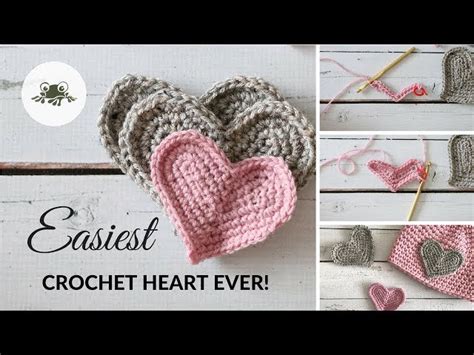 Youtube Easy Crochet Hearts