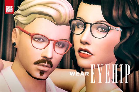 EyeHip Eyeglasses The Sims 4 Create A Sim CurseForge