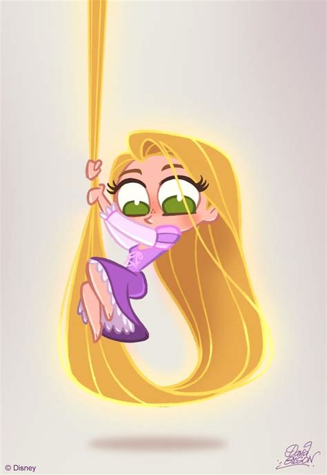 Rapunzel Kawaii Disney Disney Drawings Disney Art