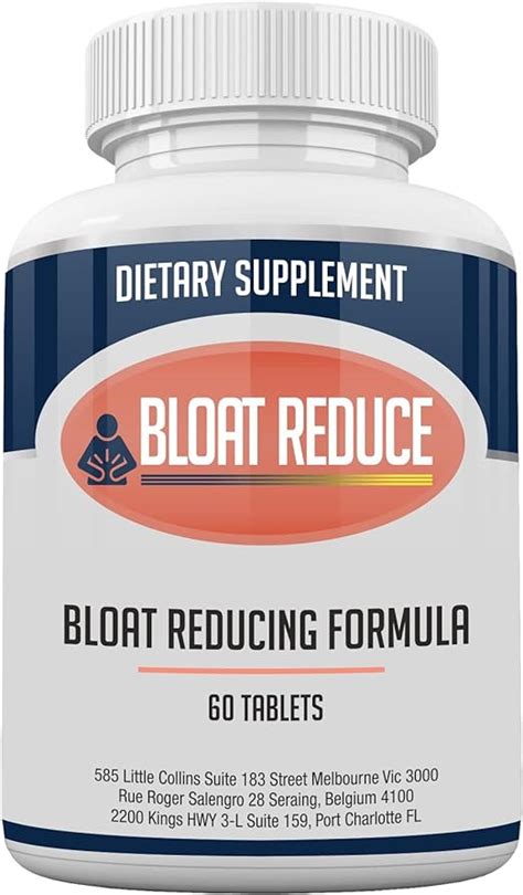 Bloat Reduce Best Bloating Pills Vitamin Supplement For Belly Stomach