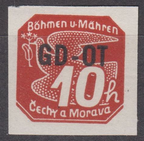 Bohemia Moravia Scott P10 1940 MNH Europe Czech Republic