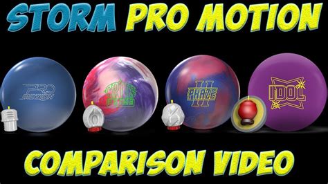 Storm Bowling Ball Comparison Chart