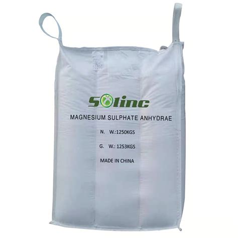 Best Magnesium Sulphate Anhydrous Manufacturer And Supplier Solinc