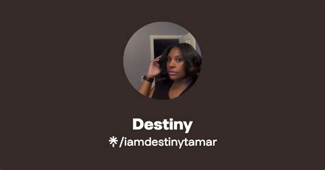 Destiny Twitter Instagram Tiktok Linktree