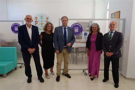 Inauguraci N Del Punto Violeta En La Facultad De Ciencias Del Trabajo