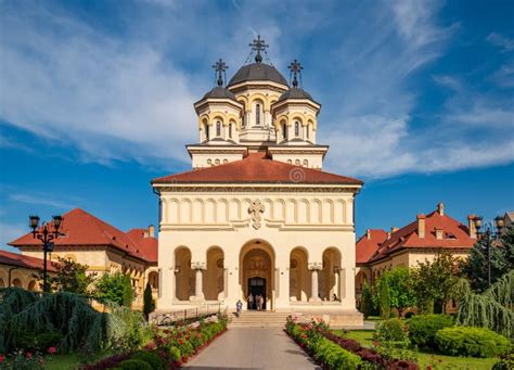 Katedra Ortodoksyjna W Twierdzy Alba Iulia Transylvania Rumunia