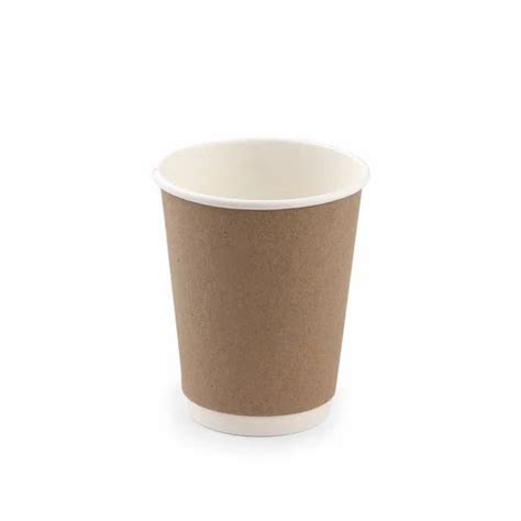 Ml Oz Disposable Double Wall Paper Cup At Rs Piece In