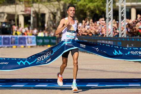 Sydney Marathon Men Moroccos Othmane El Goumri Wins