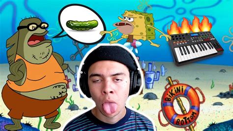 Still No Pickles Making Spongebob Into A Fire Beat Youtube