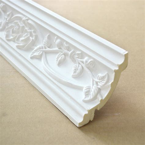 High Density Architectural Pu Decorative Corner Moulding Mm Cornice