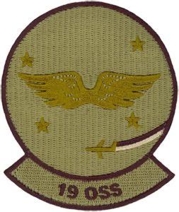 Th Operations Support Squadron Ocp Multicam Flightline Insignia