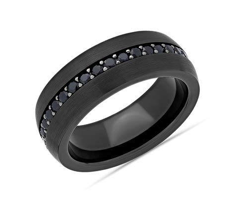 12. Deep Blue Sapphire Eternity Band | Wedding KnowHow