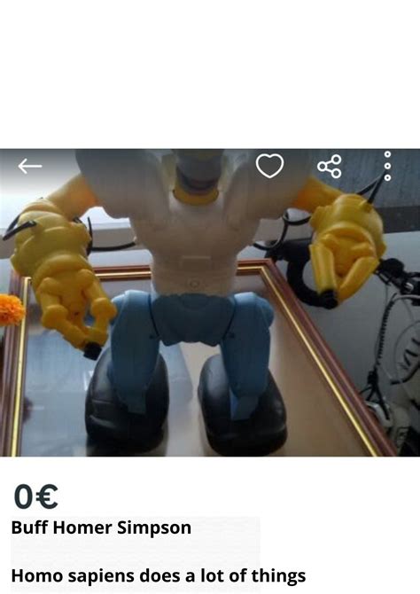 Buff Homer Simpson has no price. : r/CrackheadCraigslist