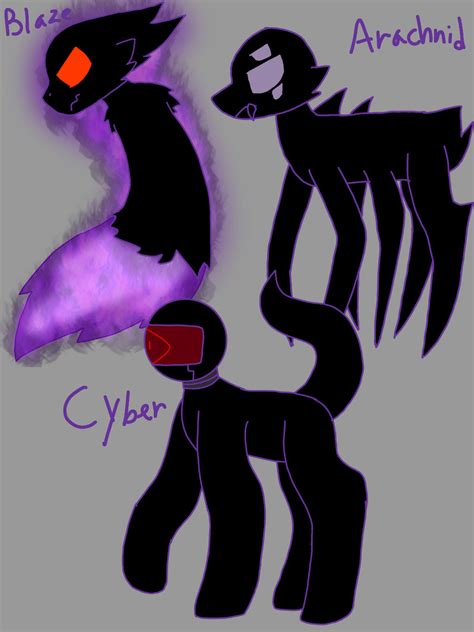 Types of phantom creatures pt.2 by ItsRoshytime on DeviantArt