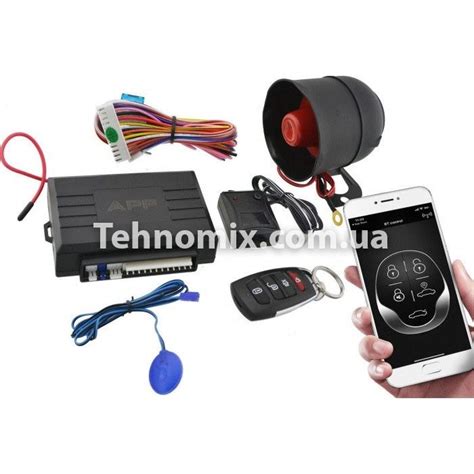 Автосигнализация CAR ALARM 2 WAY KD 3000 APP с управлением от телефона