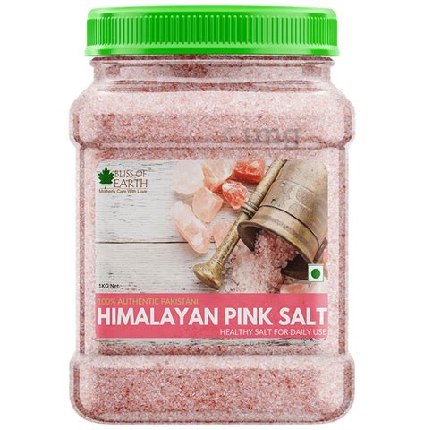 Bliss Of Earth Authentic Pakistani Himalayan Pink Salt Buy Jar Of