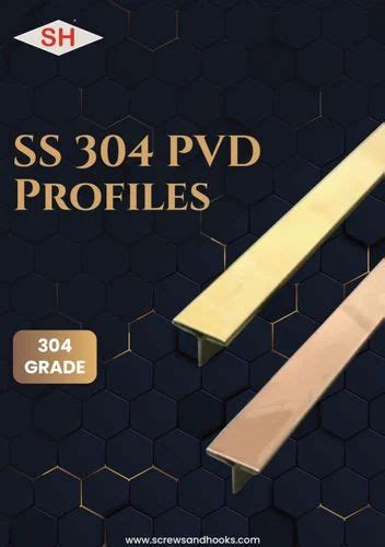 Ss Pvd Coated T Profile At Best Price In Bengaluru By D S