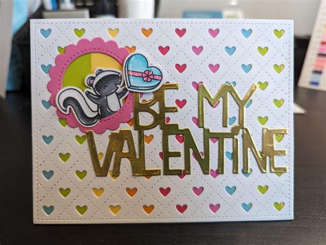 Be My Valentine (light & dark cards) : r/cardmaking