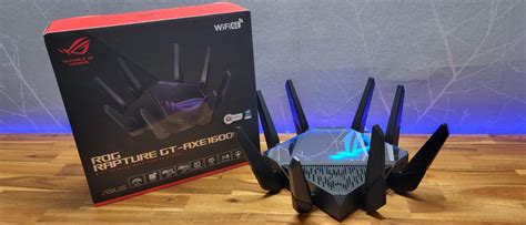 Asus Rog Rapture Gt Axe16000 Review Quad Band Wi Fi 6e Growing Pains