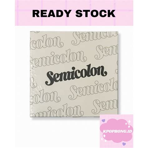 Jual SEVENTEEN SEMICOLON SPECIAL ALBUM Shopee Indonesia