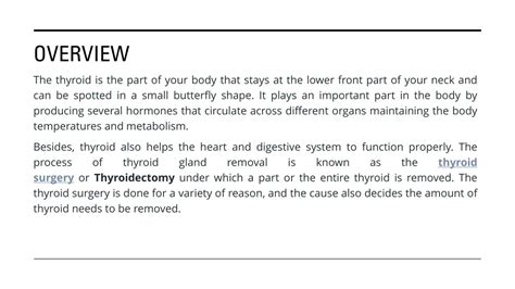 Ppt Thyroid Surgery Thyroidectomy In Southlake Texas Powerpoint