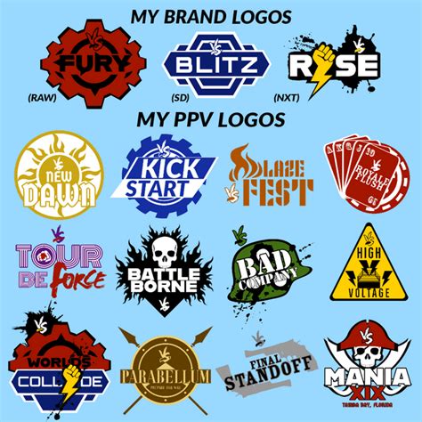 AEW PPV Logos (4 Sticker Pack) | ubicaciondepersonas.cdmx.gob.mx