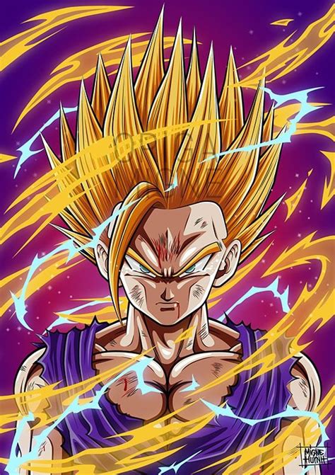 Gohan Super Saiyan 2 Anime Dragon Ball Super Anime Dragon Ball