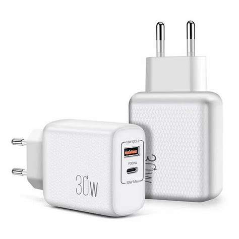 Adowarka Sieciowa Szybka W Pd Usb Usb C Typ C White Mfc