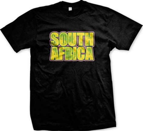 Buy South Africa Text South African Pride Afrikaans Bafana T Shirt Men