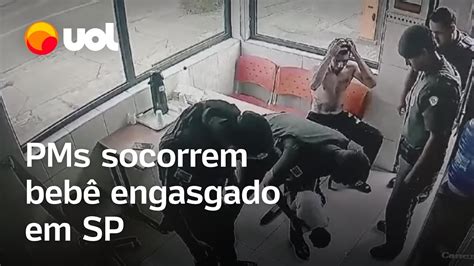 Menina De Meses Engasga Leite E Socorrida Em Posto Policial Em