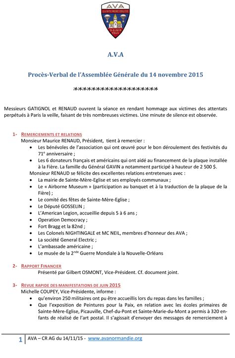 Compte Rendu Assembl E G N Rale Novembre Amis Des V T Rans