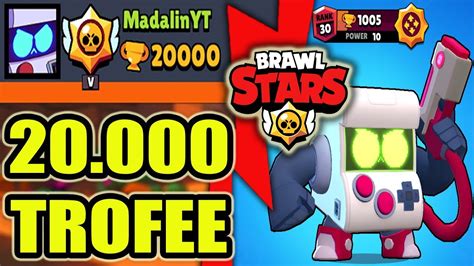 AM FACUT 20k TROFEE SI CEL MAI MARE RECORD Brawl Stars Romania YouTube