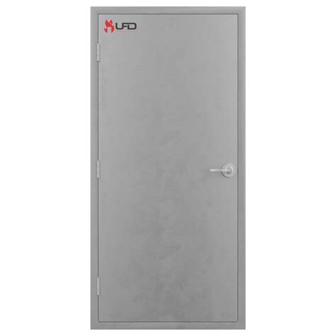 30 In X 80 In Hollow Metal Door With Knock Down Frame And Hardware