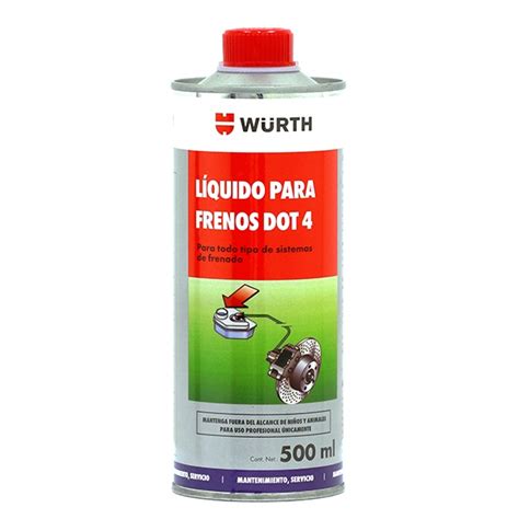 LIQUIDO PARA FRENOS DOT 4 500 ML Shopee México