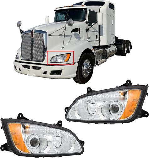 Amazon CZFJ Headlights Assembly For Kenworth T660 T600 T370 T270