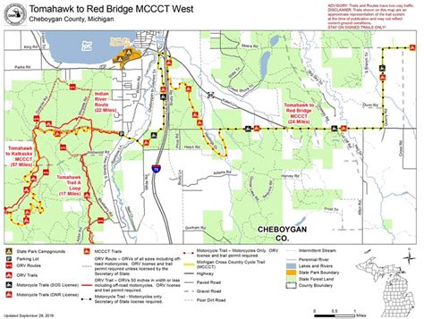 Tomahawk Trail System Cheboygan Area Trailways