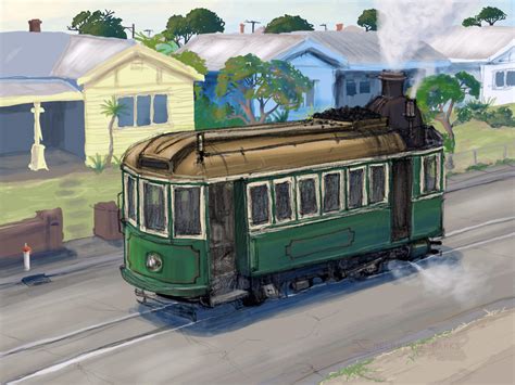 Steam tram by Melbournesparks on deviantART