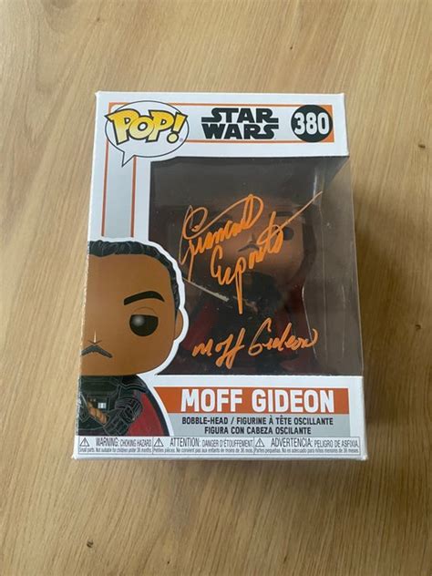 Star Wars The Mandalorian Signed By Giancarlo Esposito Moff Gideon