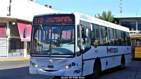 Nuevo recorrido de la línea 510 en Manuel Alberti El Diario de Pilar