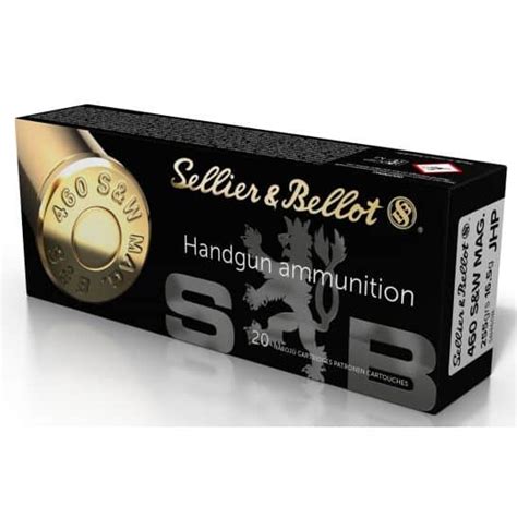 Sellier And Bellot S B S W Mag Grain Jhp Jacketed Hollow Point