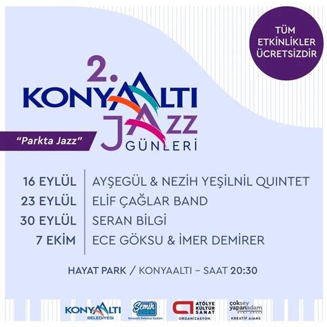 Konyaaltı Jazz Günleri 2024 Program ve Detayları FestTR