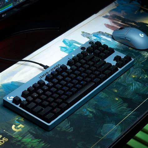 Ready Stock Logitech G Pro Mechanical Keyboard League Of Legends