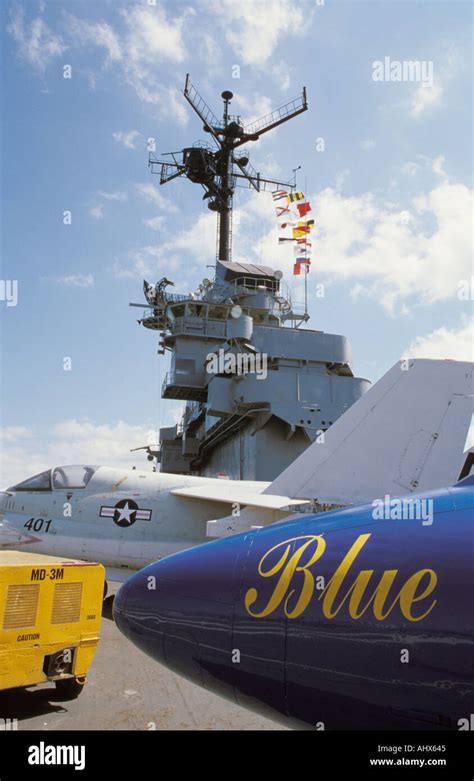 Corpus Christi Texas USA USS Lexington Aircraft Carrier Museum Flight