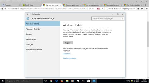 Windows Update N O Funciona No Windows Microsoft Community