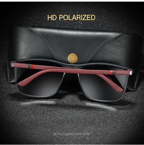 Uv400 Polarized Sunglasses Luxury Square Vintage For Men Price In